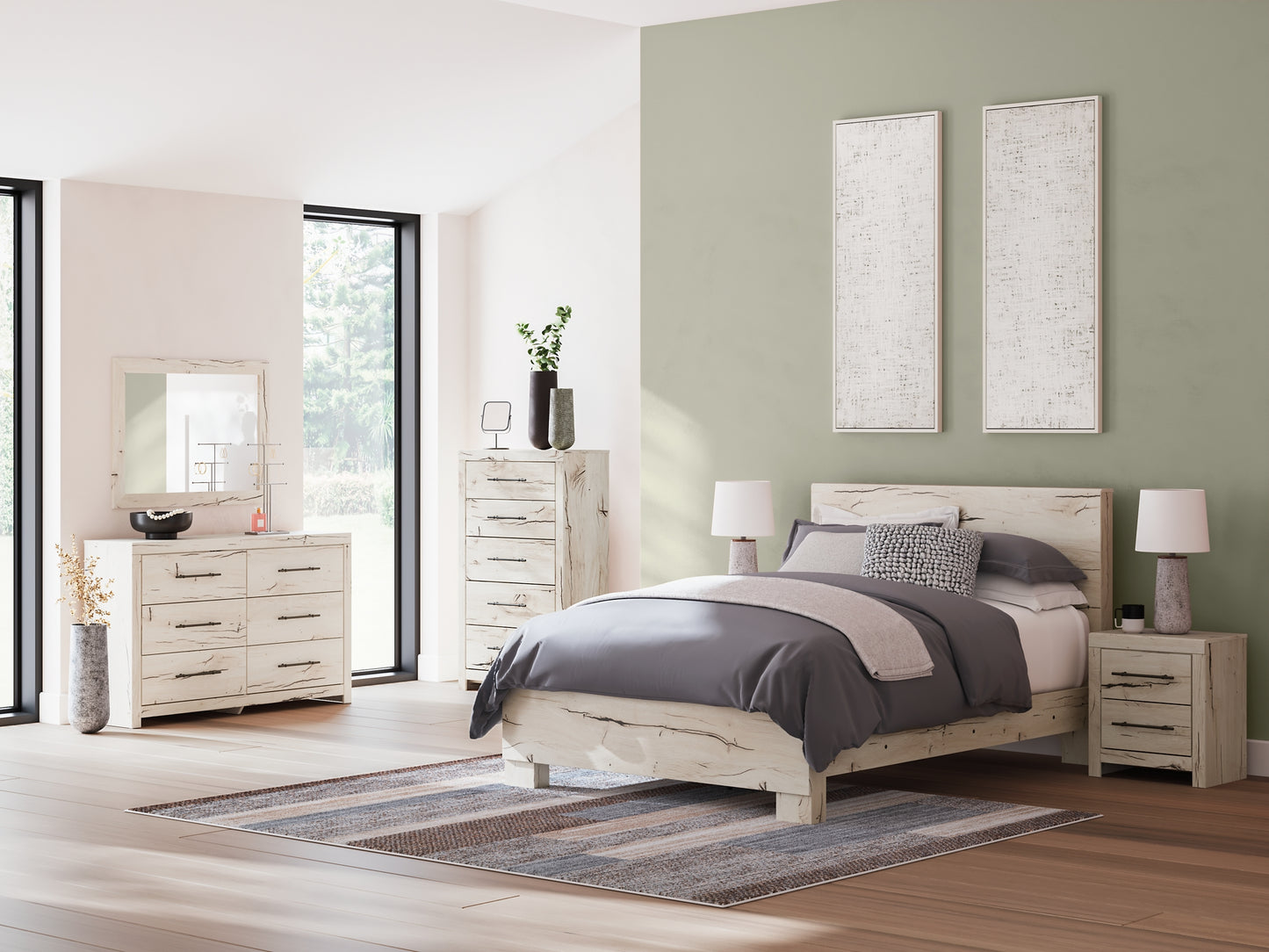 Lawroy Panel Bed