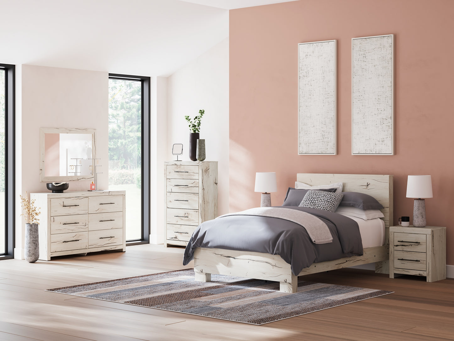 Lawroy Panel Bed