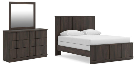 Jadiston Queen Panel Bed, Dresser and Mirror