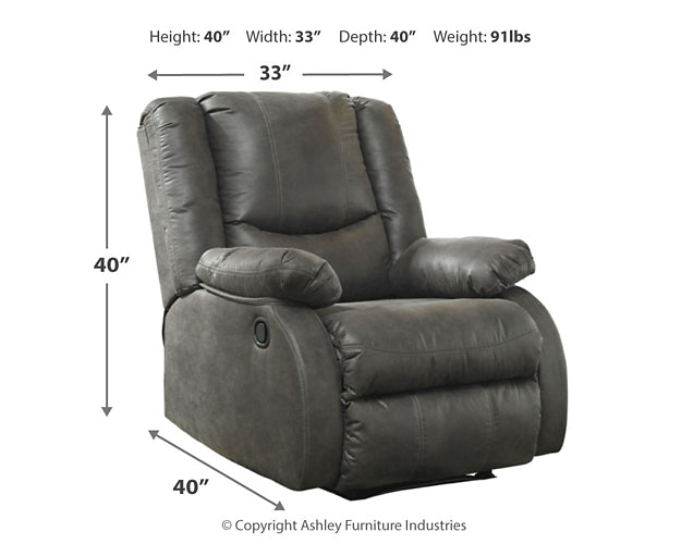 Bladewood Zero Wall Recliner