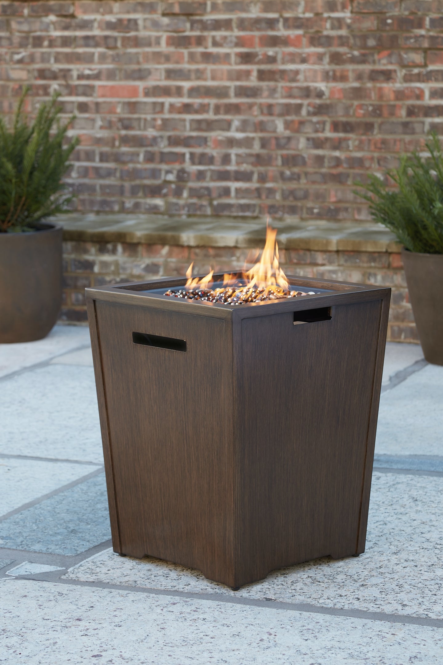 Rodeway South Fire Pit Table and 2 Chairs