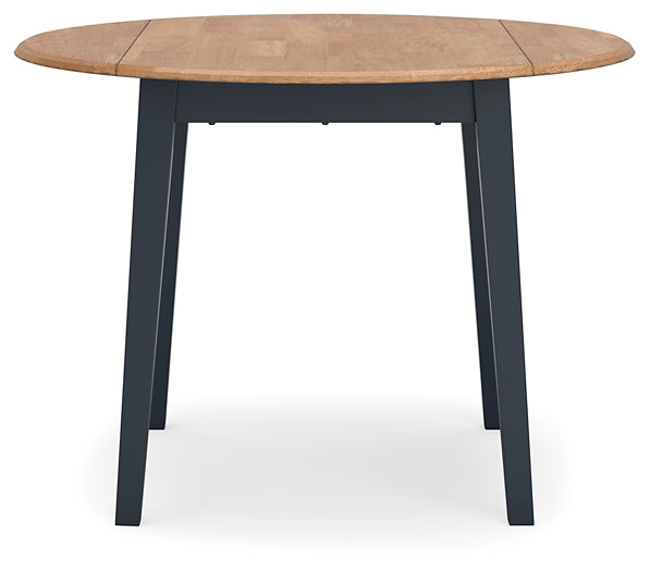Gesthaven Round DRM Drop Leaf Table