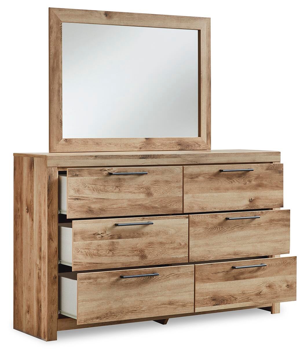 Hyanna Full Panel Headboard, Dresser, Mirror and Nightstand