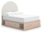 Arloster Full Upholstered Panel Bed with Storage