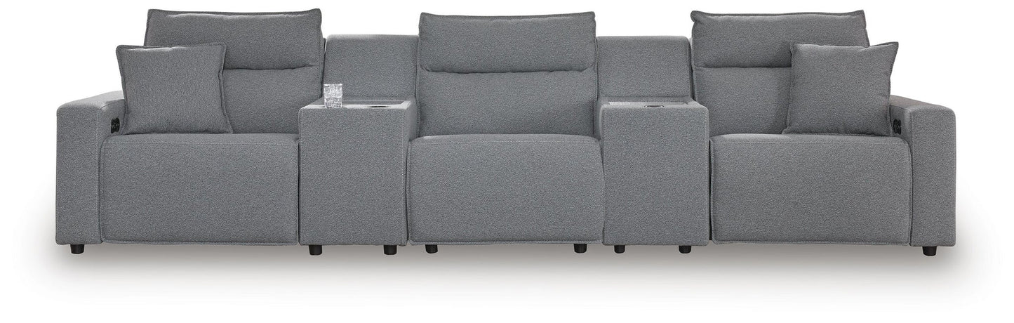 Modmax II 5-Piece Power Reclining Sectional with Consoles