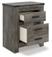 Frandern Two Drawer Night Stand