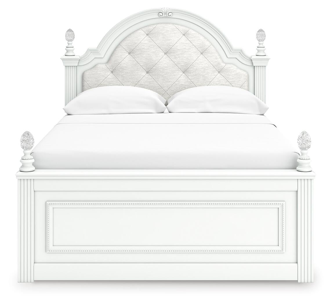 Kozlani Full Upholstered Panel Bed