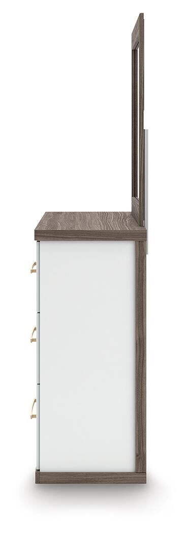 Kendanport Dresser and Mirror
