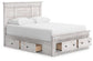 Makidern Queen Panel Storage Bed
