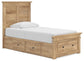Makidern Twin Panel Storage Bed