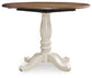 Wirloni Round DRM Drop Leaf Table
