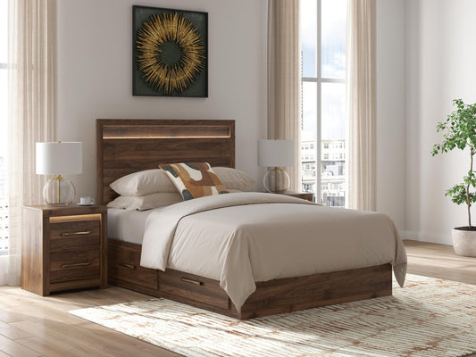 Janfyn Full Panel  Bed with 2 Sided Storage