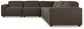 Allena 5-Piece Sectional with Ottoman
