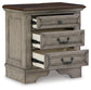 Lodenbay California King Panel Bed with Mirrored Dresser, Chest and Nightstand