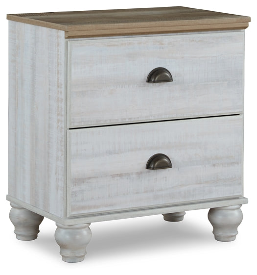 Haven Bay Queen Panel Storage Bed with Dresser, Chest and 2 Nightstands