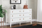 Aprilyn Full Platform Bed with Dresser, Chest and Nightstand