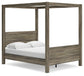 Shallifer Queen Canopy Bed with Dresser and Chest